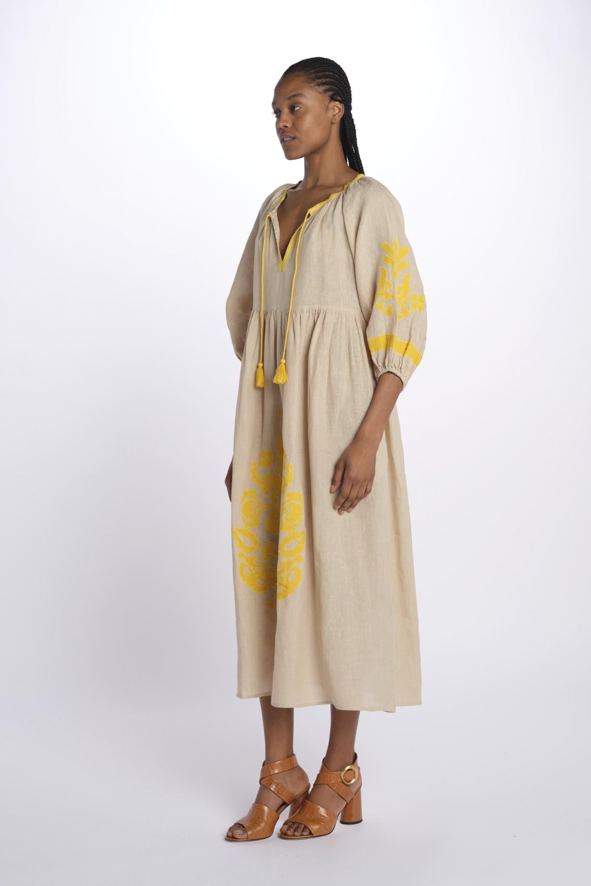 benaras soleil BE24928BEIGE YELLOW