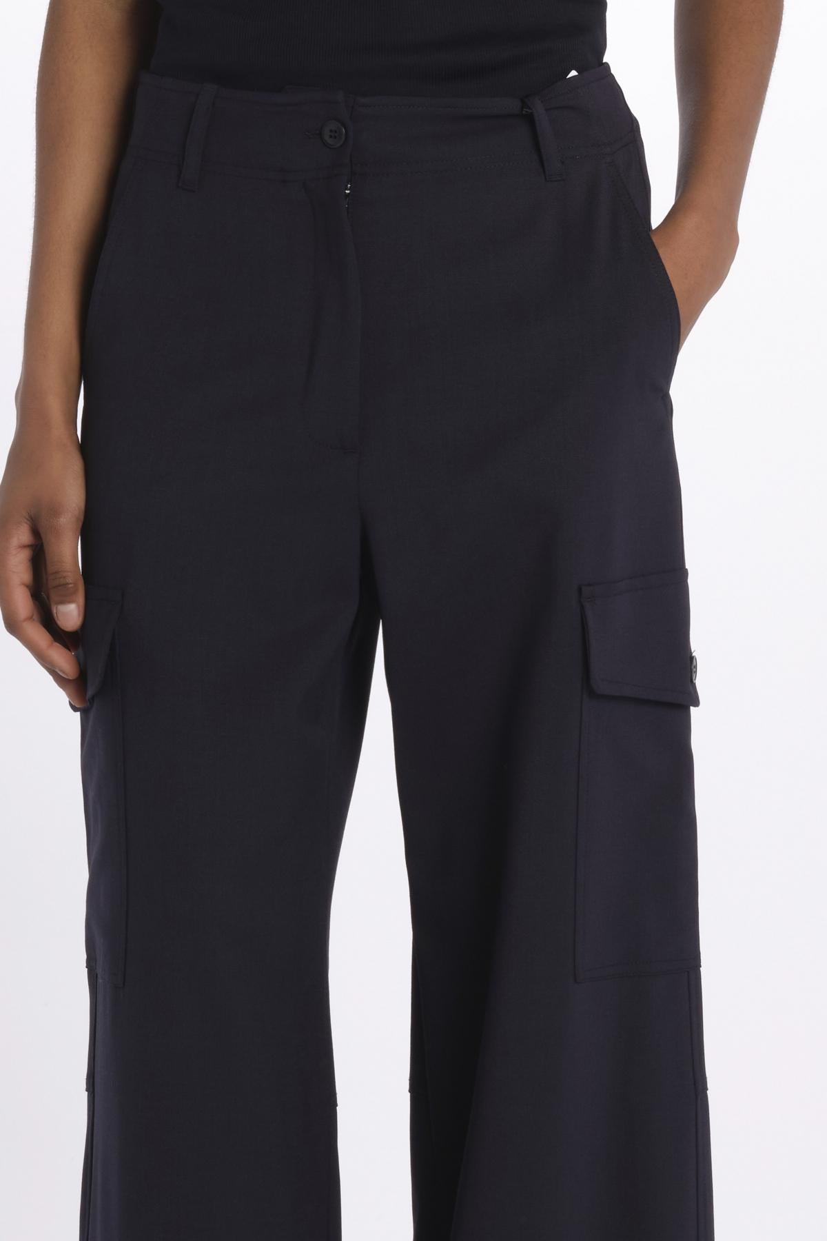 Pantalone lungo HIDALGO 2515131111600 001BLU weekend maxmara