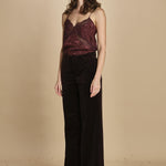 pantalone in velluto. WWPA01868 DARK CHOCOLATE 213 zadig & voltaire