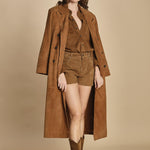 short in suede. RWBS01030 DAIM 207 zadig & voltaire