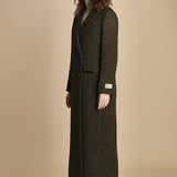 cappotto lungo spinato. BRISTOL VERDONE massimo alba