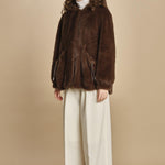 parka ecofur. SELENA MARON giovanni paris