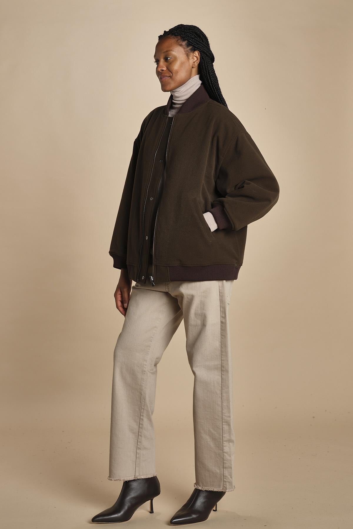 Bomber panno P28D0GW-T1112 U734 massimo alba