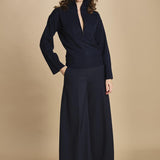 maglia mezza zip MIL14 25030 BLU milaura