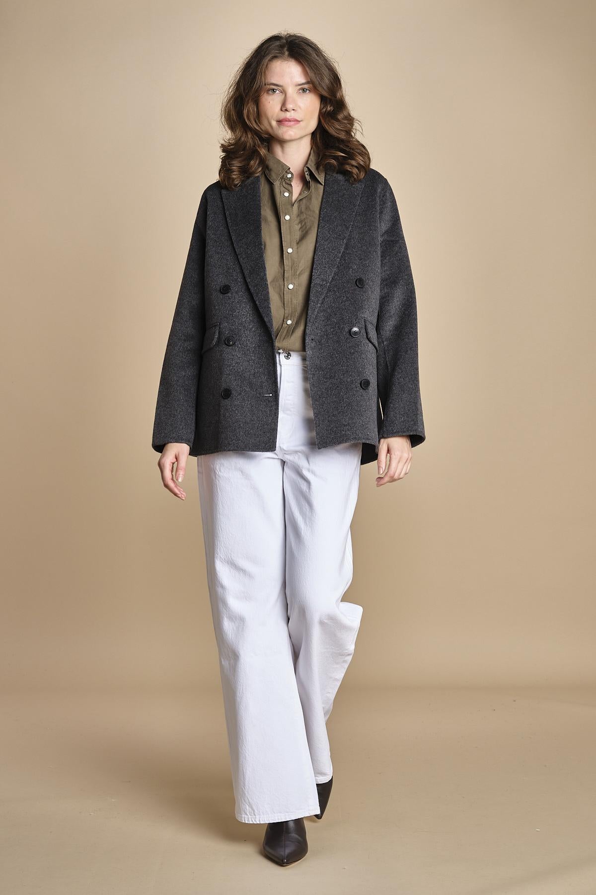 CINEMA camicia con automatici BECH605 ARMY hartford