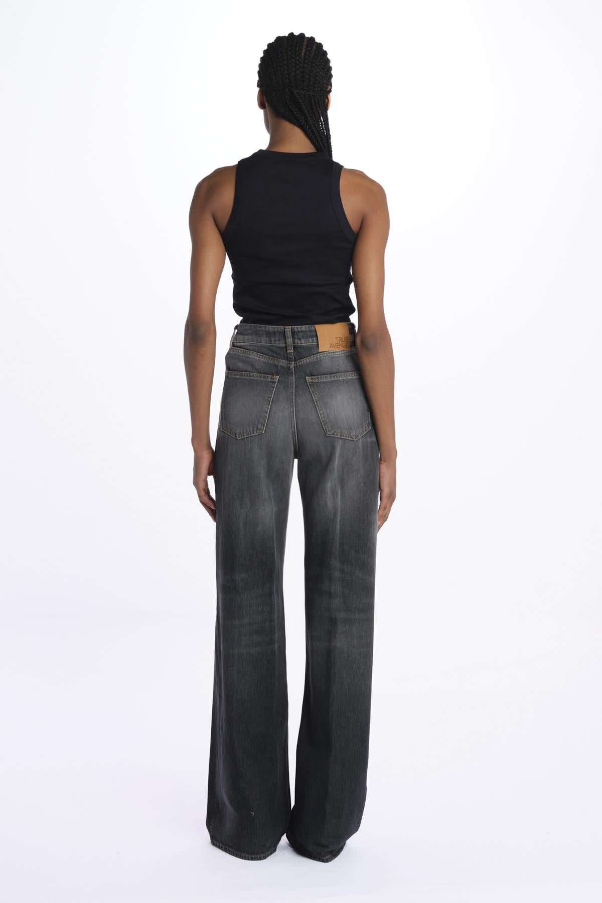 Denim CLARA lavato CLARA OPEN BLACK true avenue