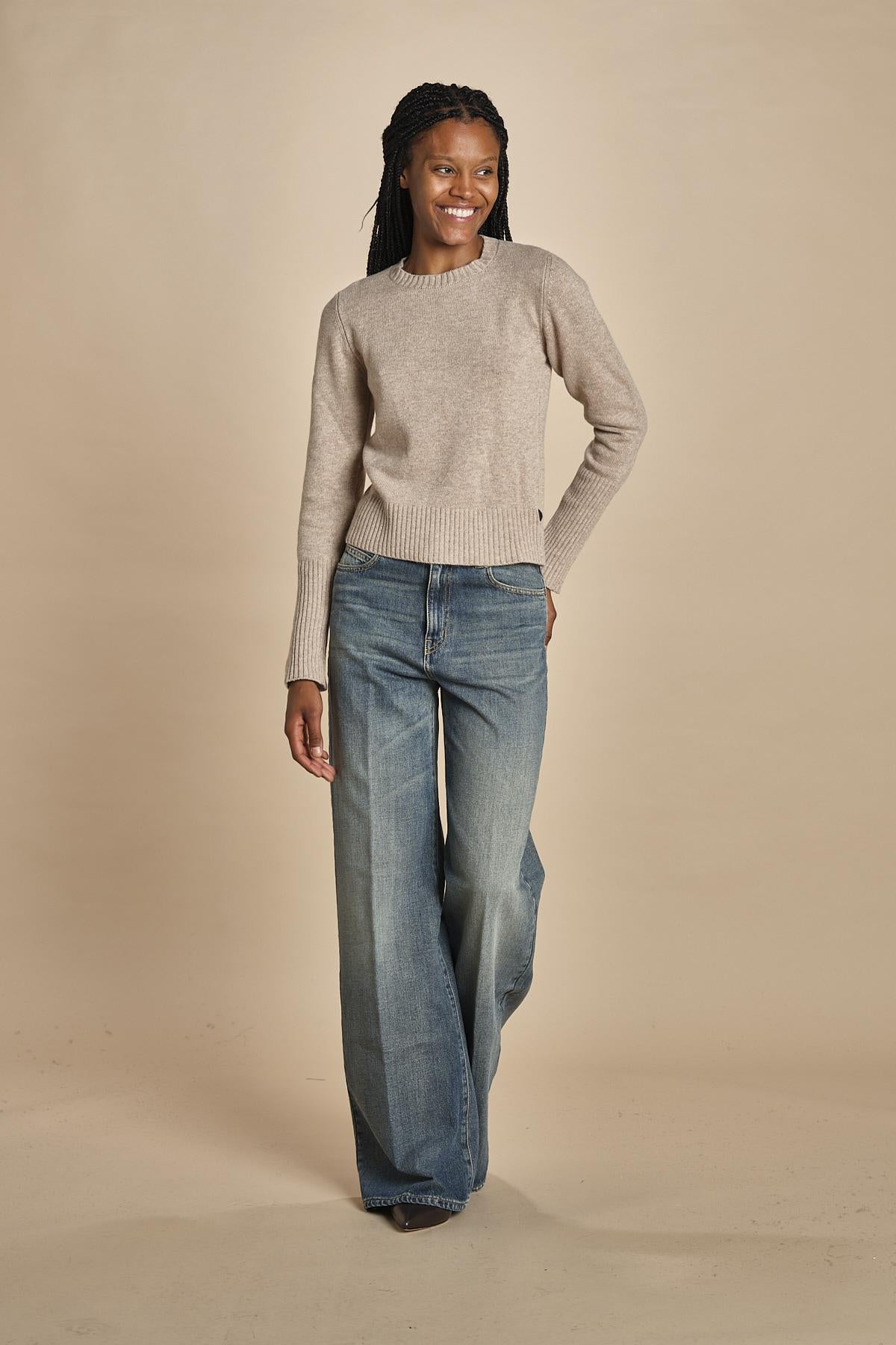 d2501005 girocollo slim by milaura. d2501005 806 CUMINO milaura
