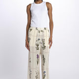 Pantalone LORY stampa fiore 2515131012600 001 weekend maxmara