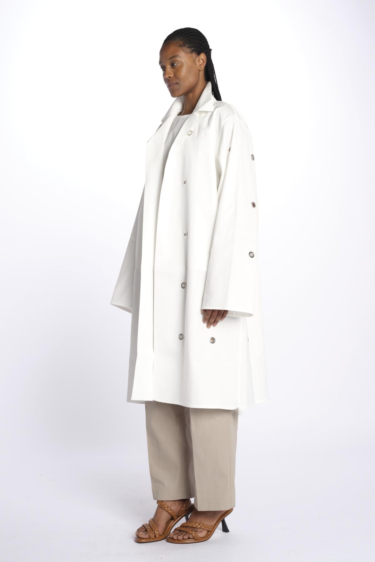 CHESTERFIELD Spolverino con anelli CHESTERFIELDD OFF WHITE sofie d'hoore