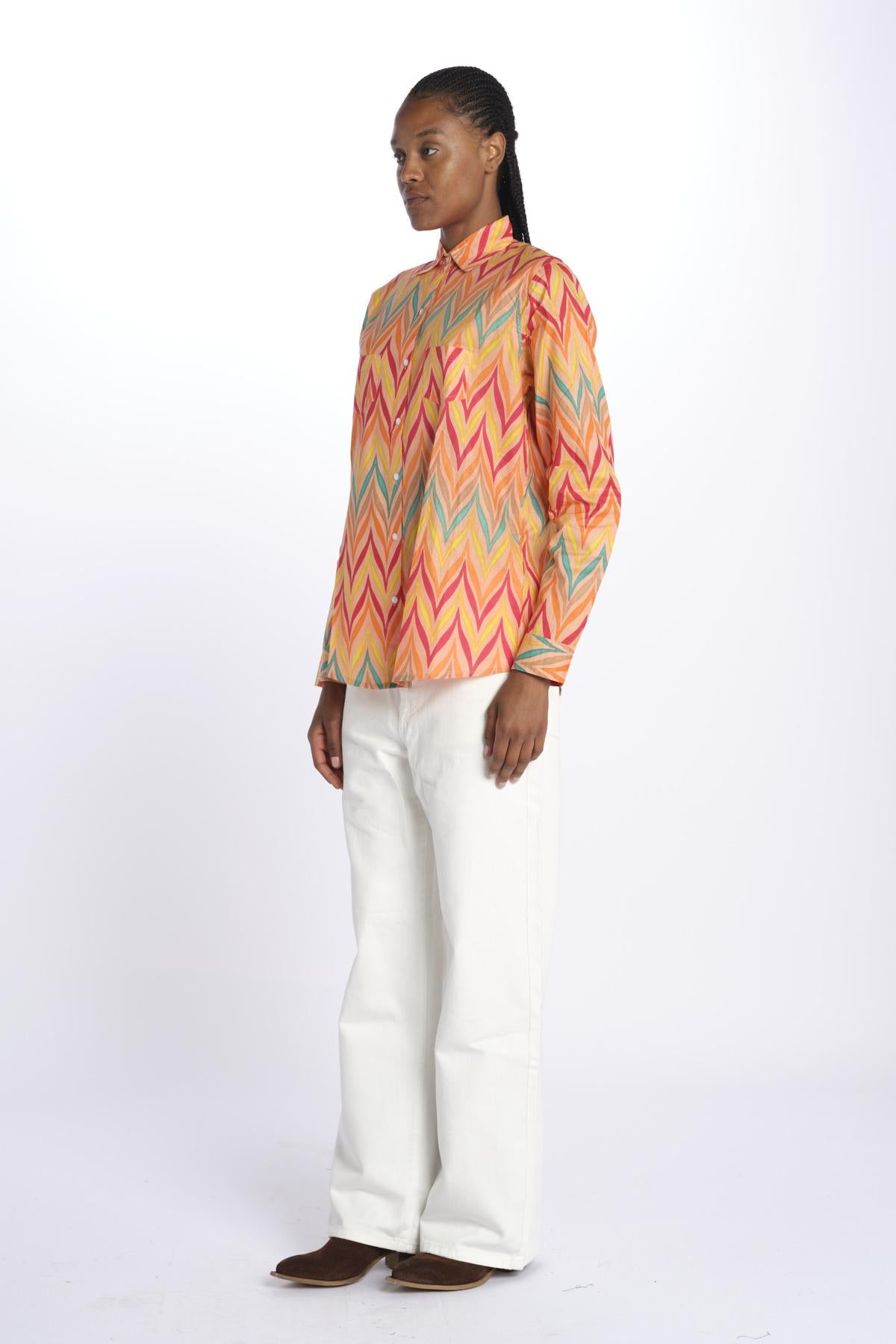Camicia ZAGG KS1002 5ZZ12 terre rouge