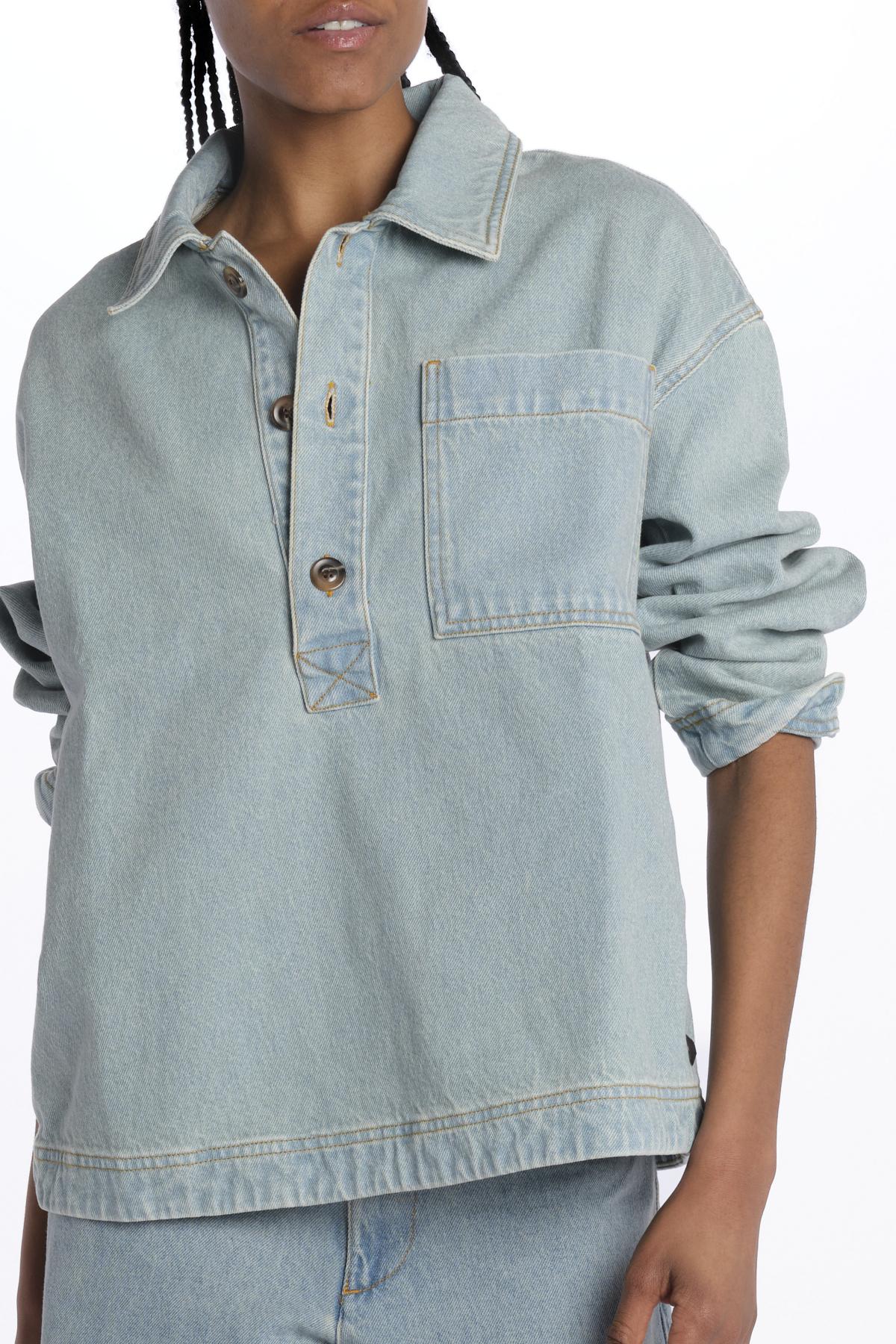 AUSTIN blusa denim over CHE1647AUSTIN BLE4925S soeur