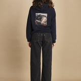felpa con cappuccio e strass. JWSS01667 ENCRE 404 zadig & voltaire