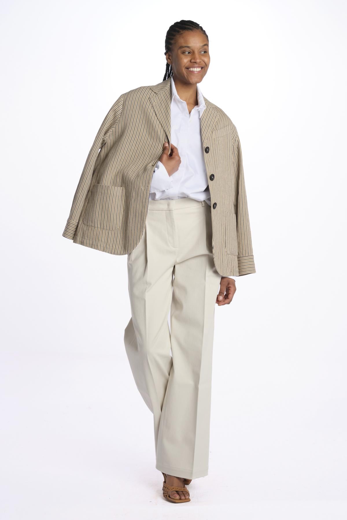 FELTRE camicia manica lunga FELTRE WHITE crida