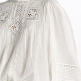 Camicia m/l pizzo CALIN BLANC001 vanessa bruno