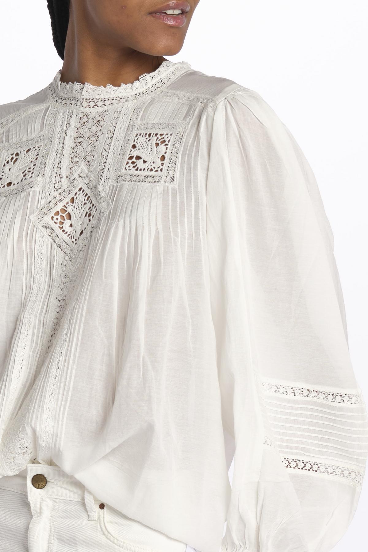Camicia m/l pizzo CALIN BLANC001 vanessa bruno