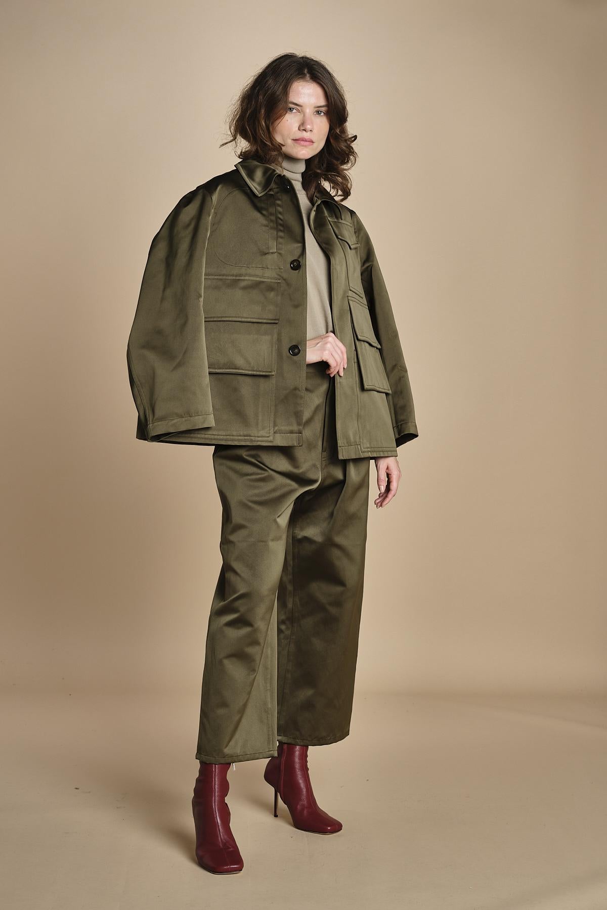 POLKE pantalone worker raso POLKE RASO LAUREL sofie d'hoore