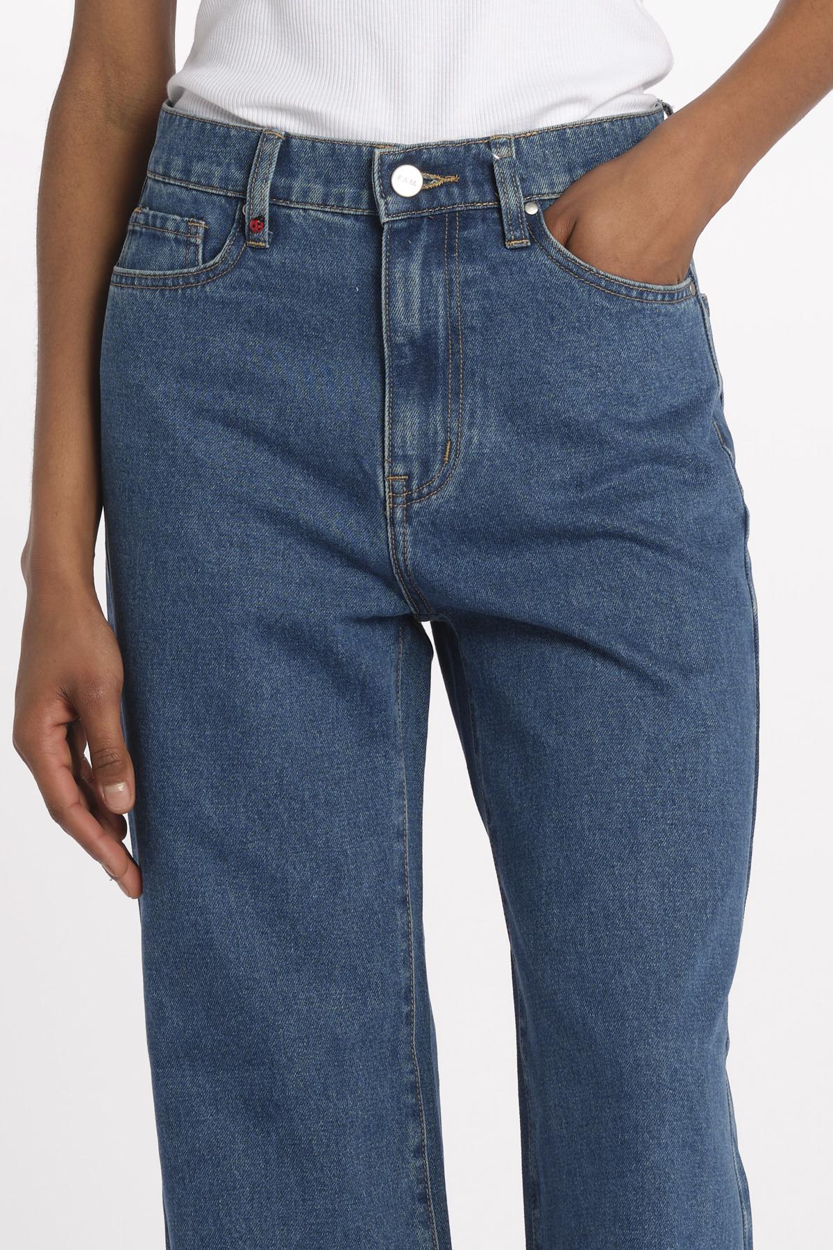 FLEURE denim flare fl 99 wf by fam. FLEURE STONE fam