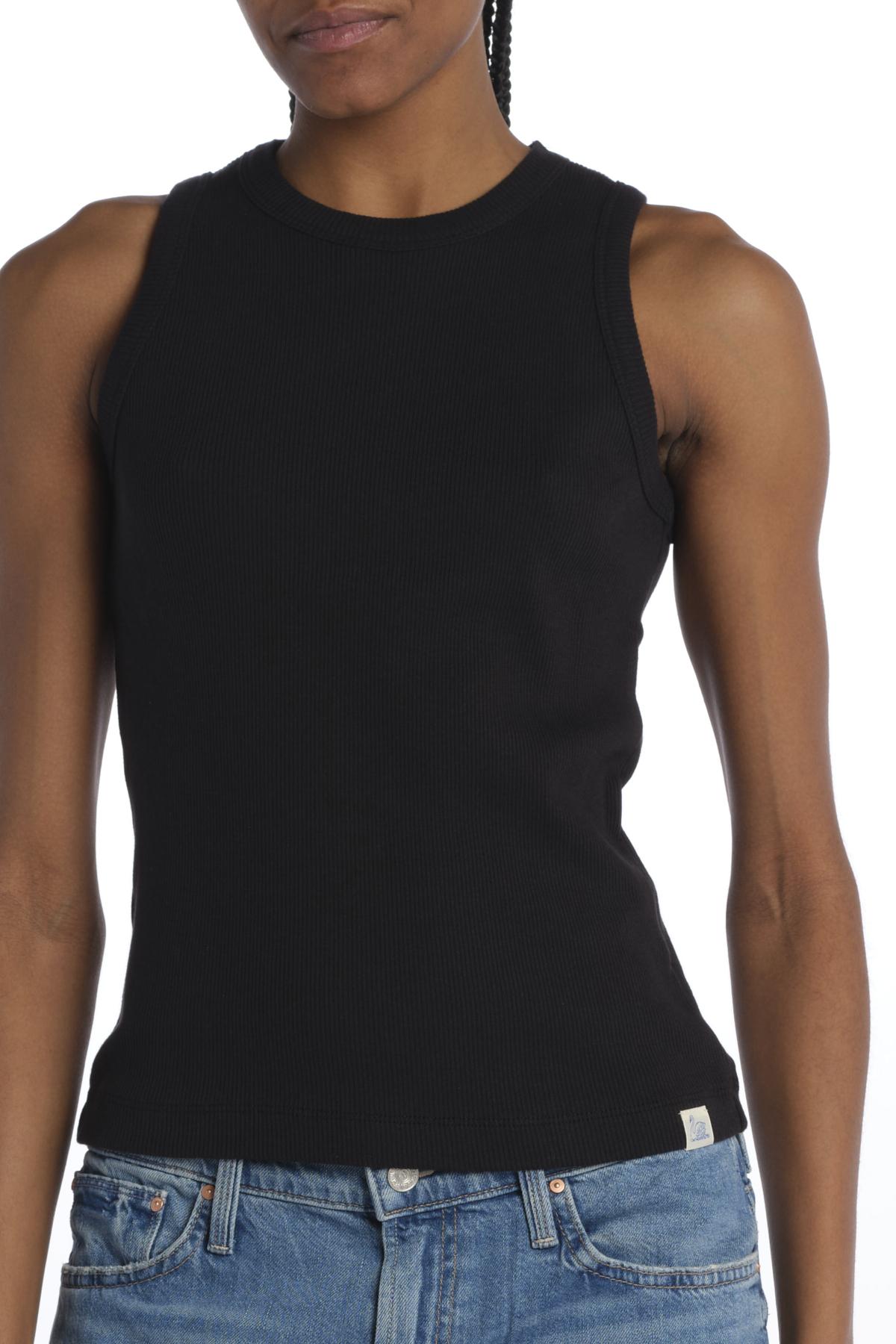 Canottiera costine WRIBTANK01 CHARCOAL merz b