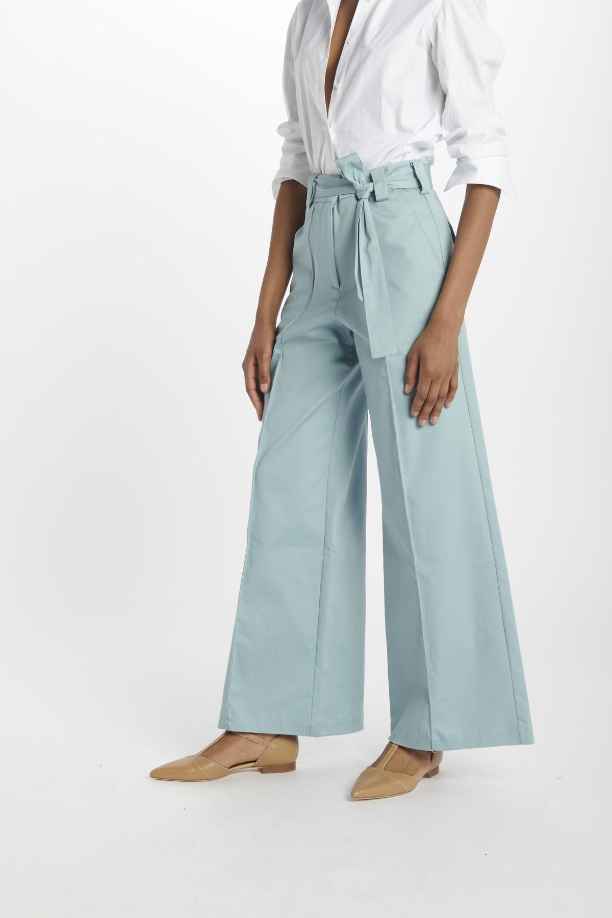 ant nervature con cintura MOD26 AZZURRO milaura