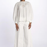 Camicia m/l pizzo CALIN BLANC001 vanessa bruno