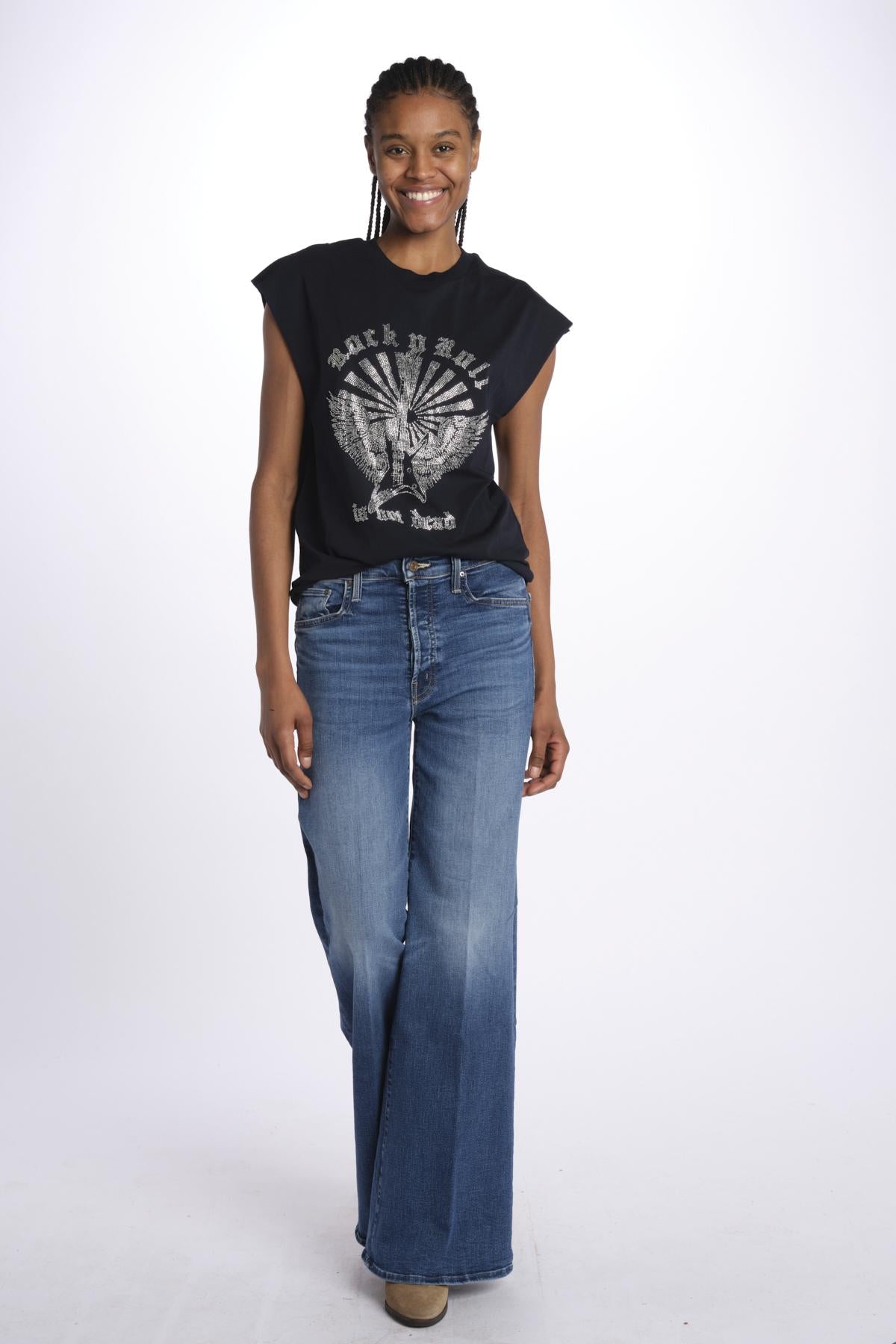 Cloe hc guitar wings strass JWTT01265 ENCRE zadig & voltaire