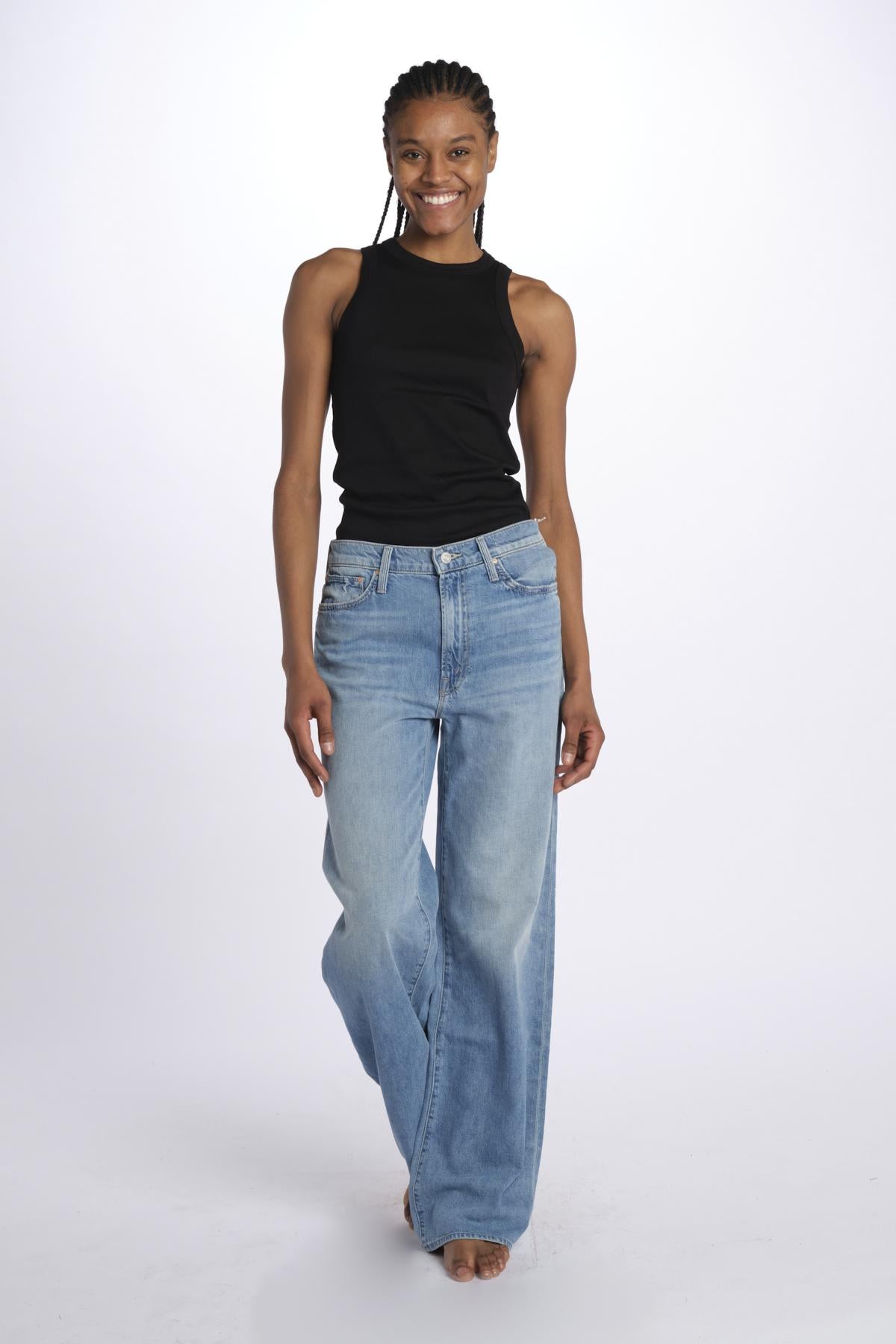 Denim leggero dritto over THEDODGERSNEAK10278-1230/A THEDODGERSNEAK 10278-1230/A mother