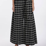 Pant Check Cintura P2SH02 CHKNE erika cavallini