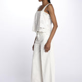 PARADINE top macrame' B0351 OFF W louise misha