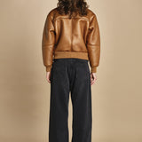 bomber in ecomontone F258007 370 CAMEL alpha