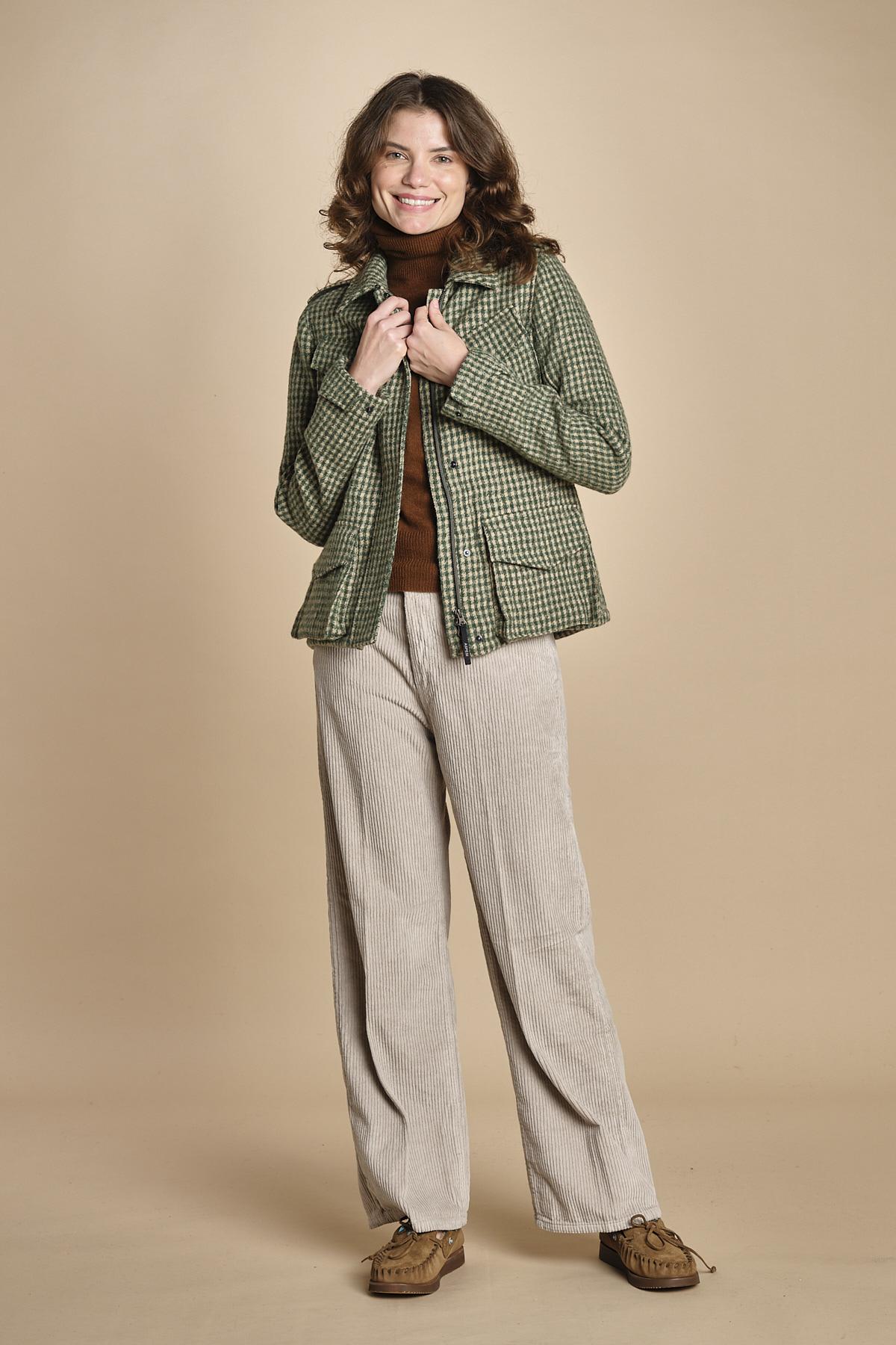 field jacket quadretti 1243 40373 aspesi
