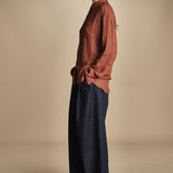 camicia uomo voille lana DANY RUSSETED true avenue