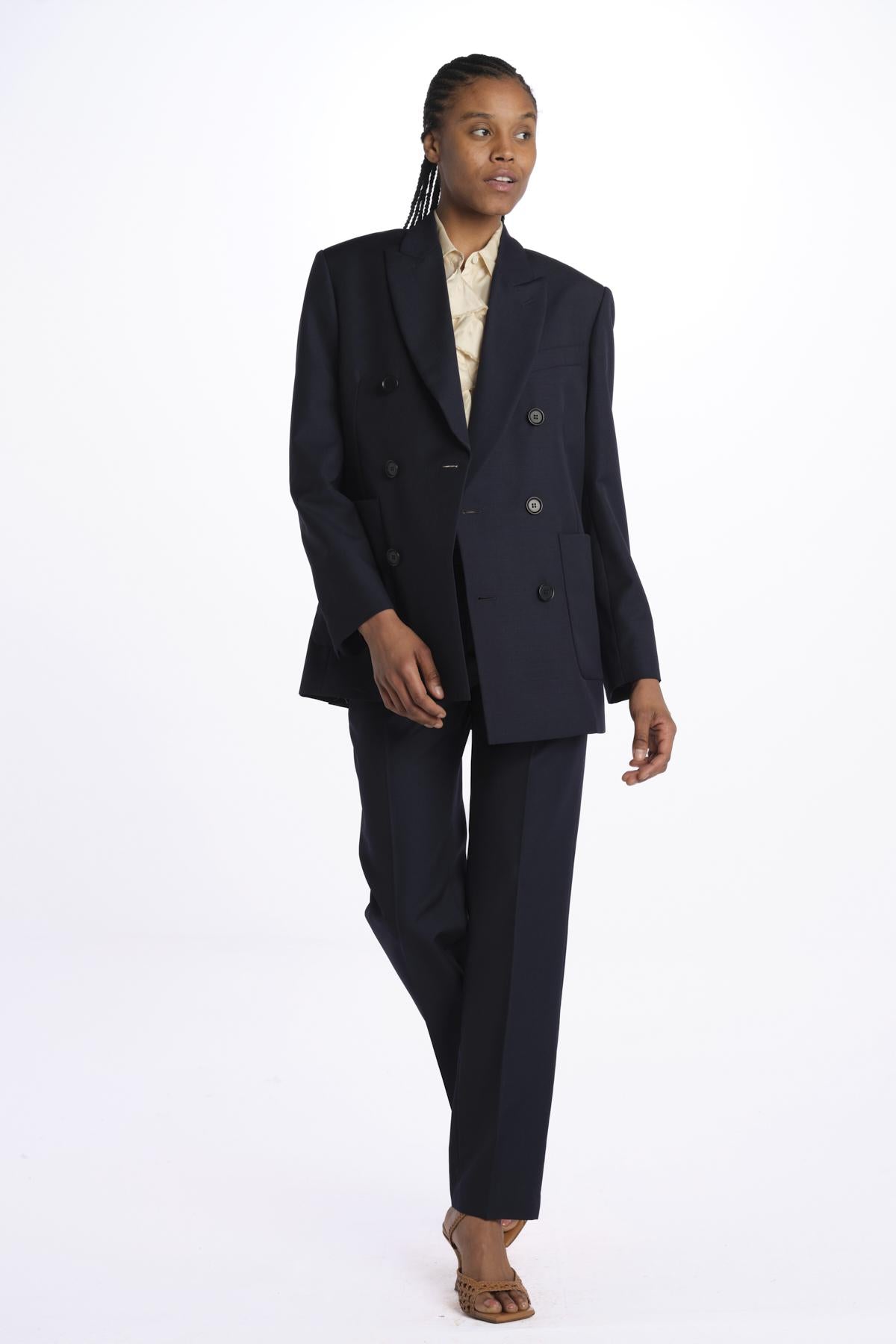 Camicia m/c con rouches MOD.5403 NATURALE aspesi