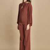 top in seta incrociato 31103-304 COCCIO 57 federica tosi