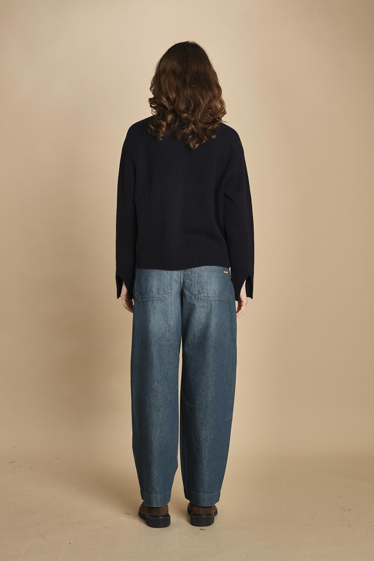 girocollo over. PUL0079 NAV0125W soeur