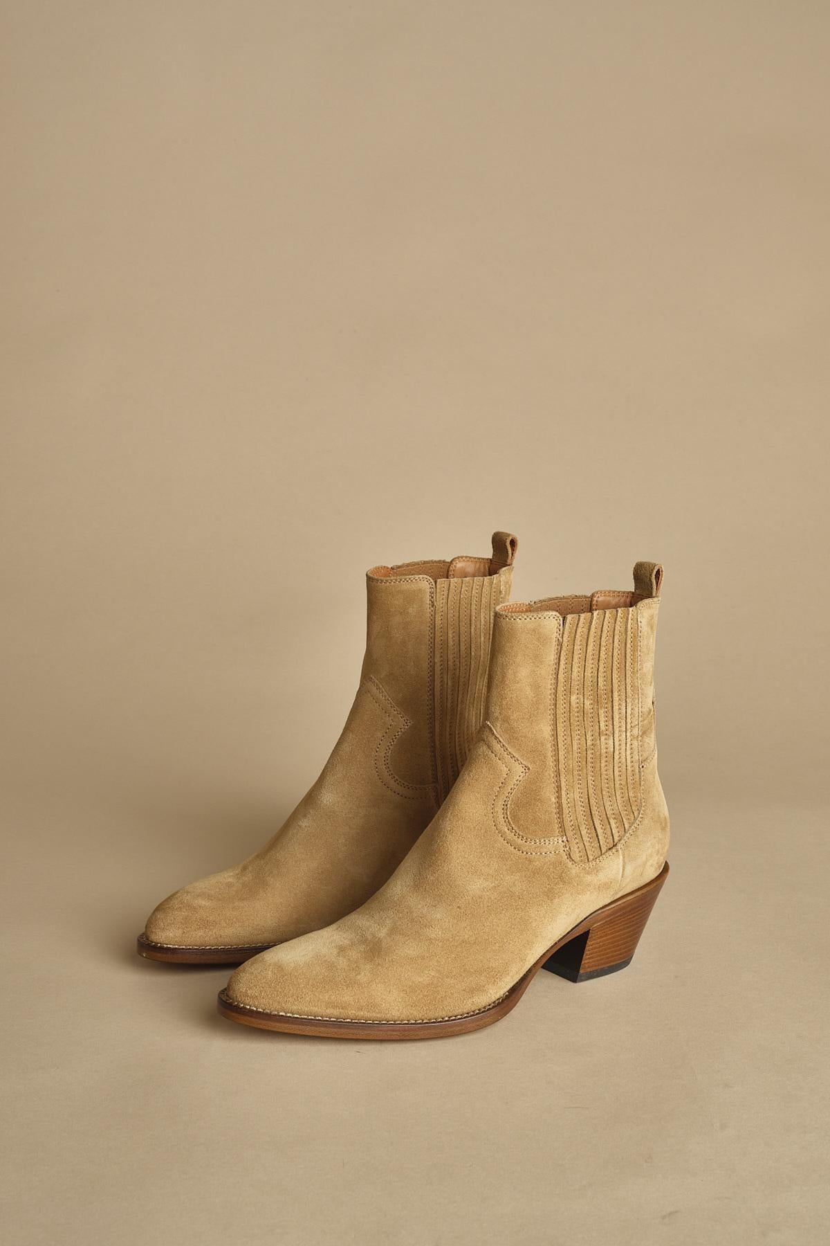 stivaletto texano. B1019LIG-DC 13 RAME 111 buttero