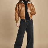 bomber in ecomontone F258007 370 CAMEL alpha