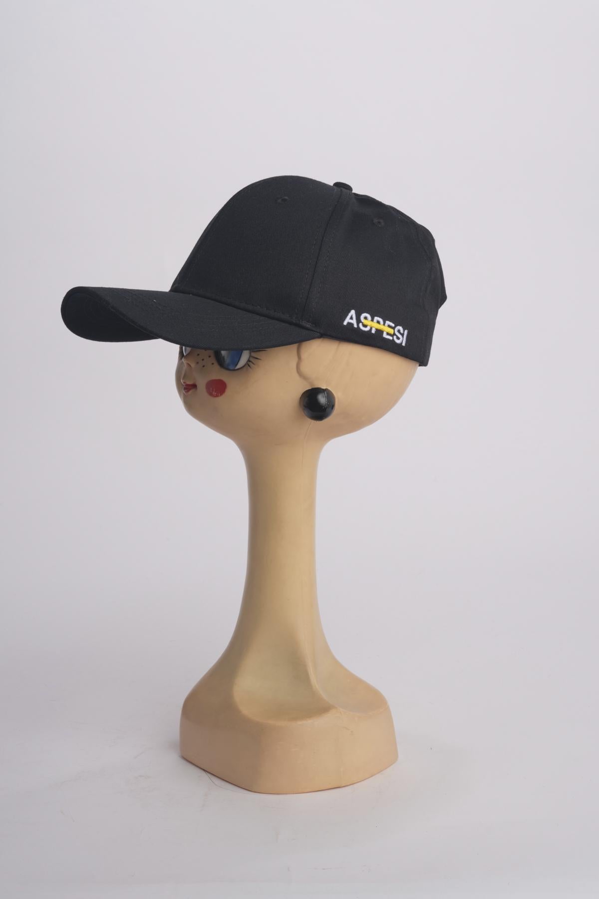 Cappellino logo 2C01 BLACK aspesi