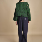 CECI top pizzo m/l 019 GREEN sea ny