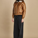 bomber in ecomontone F258007 370 CAMEL alpha