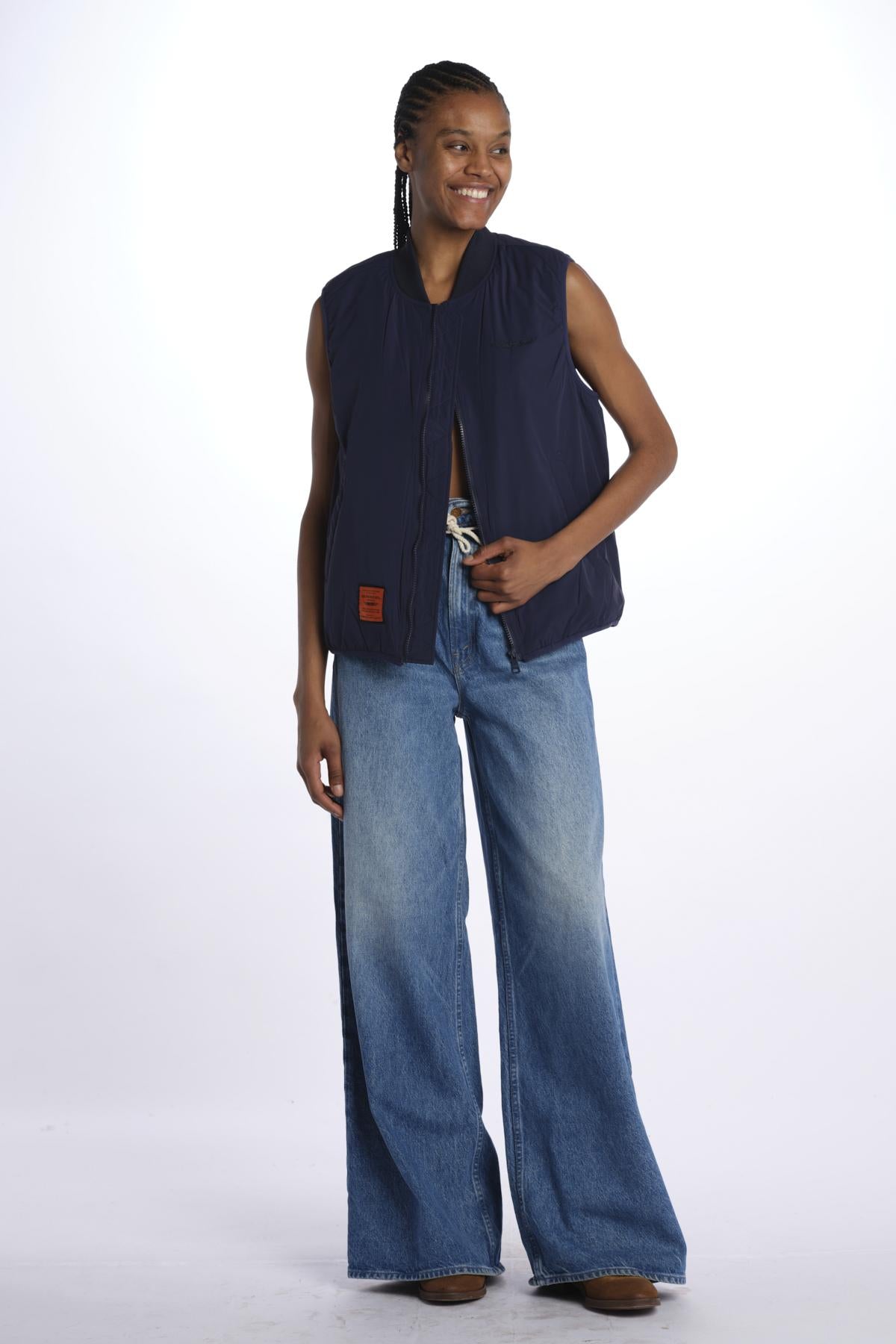Gilet unisex RENO NAVY bombers original