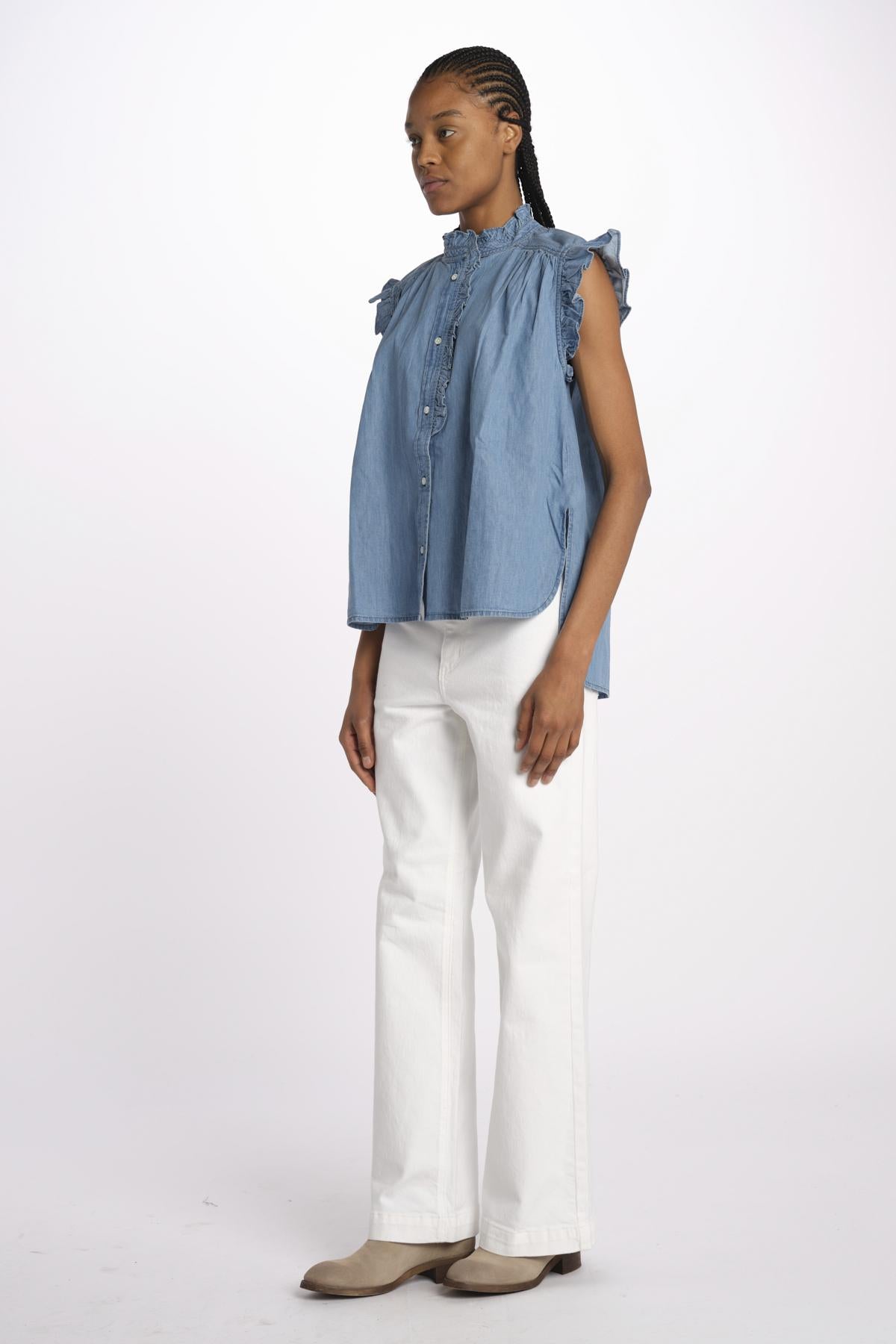 COYOTE camicia s/m chambray COYOTE P1805 bellerose