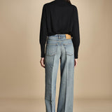 denim lungo diritto CLARA OPENBLU true avenue