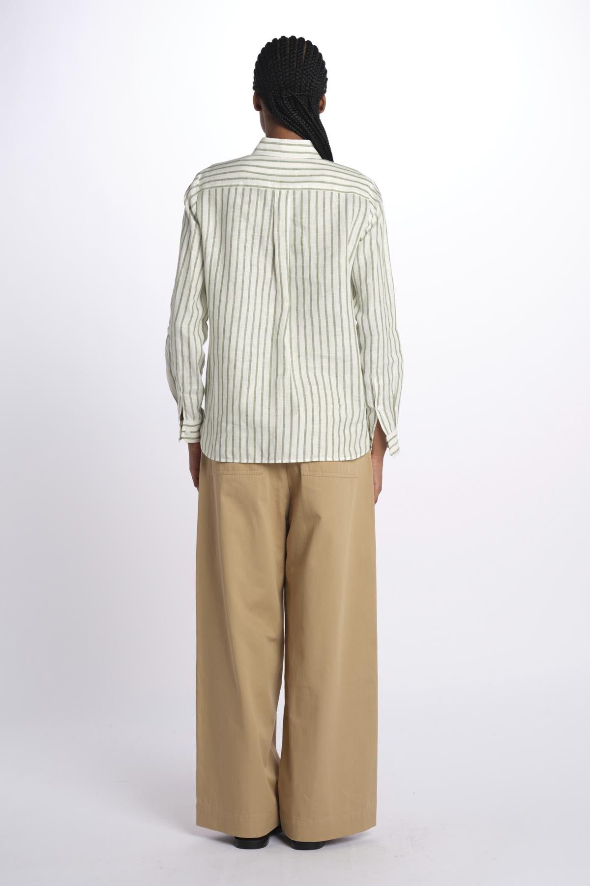 Camicia JOSEF lino righe 2515111052600 005 weekend maxmara