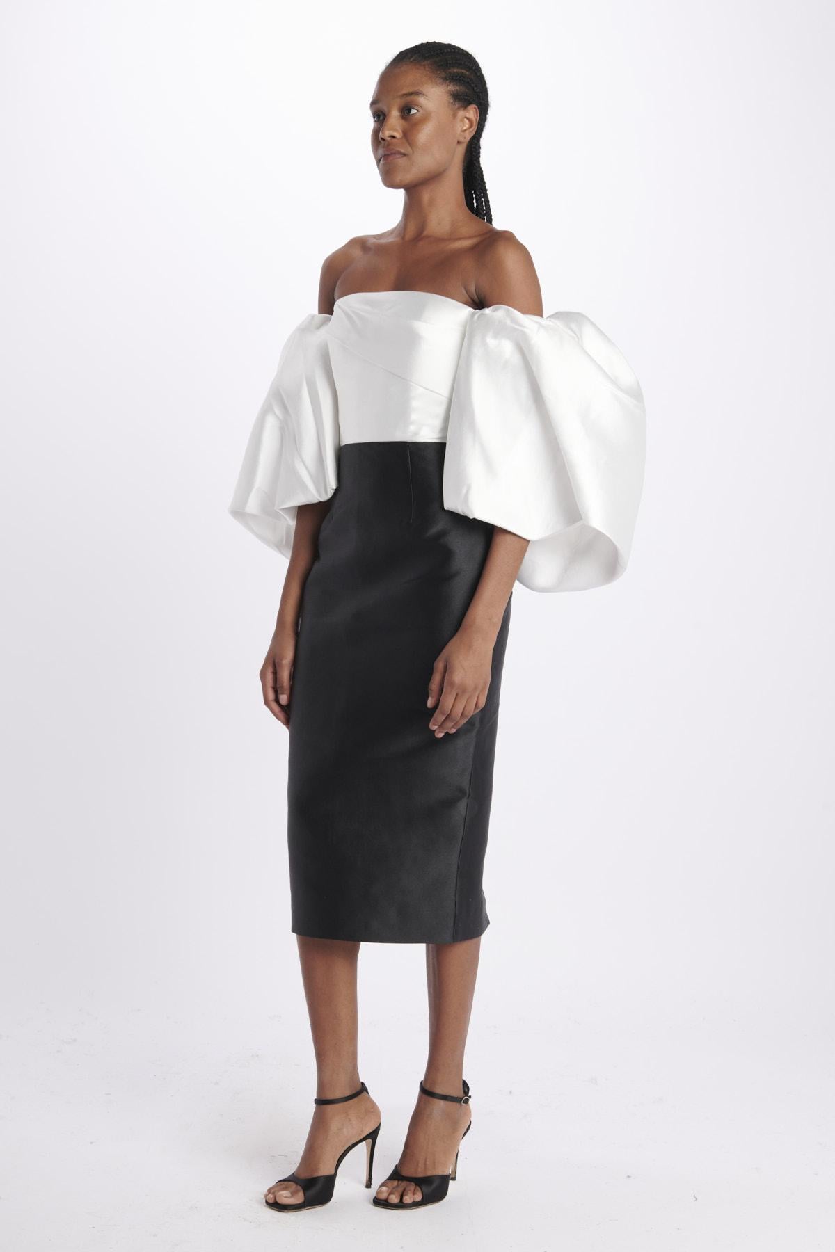 MARCIAMIDIDRESS CREAMBLACK solace