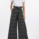 Pant Check Cintura P2SH02 CHKNE erika cavallini