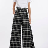 Pant Check Cintura P2SH02 CHKNE erika cavallini