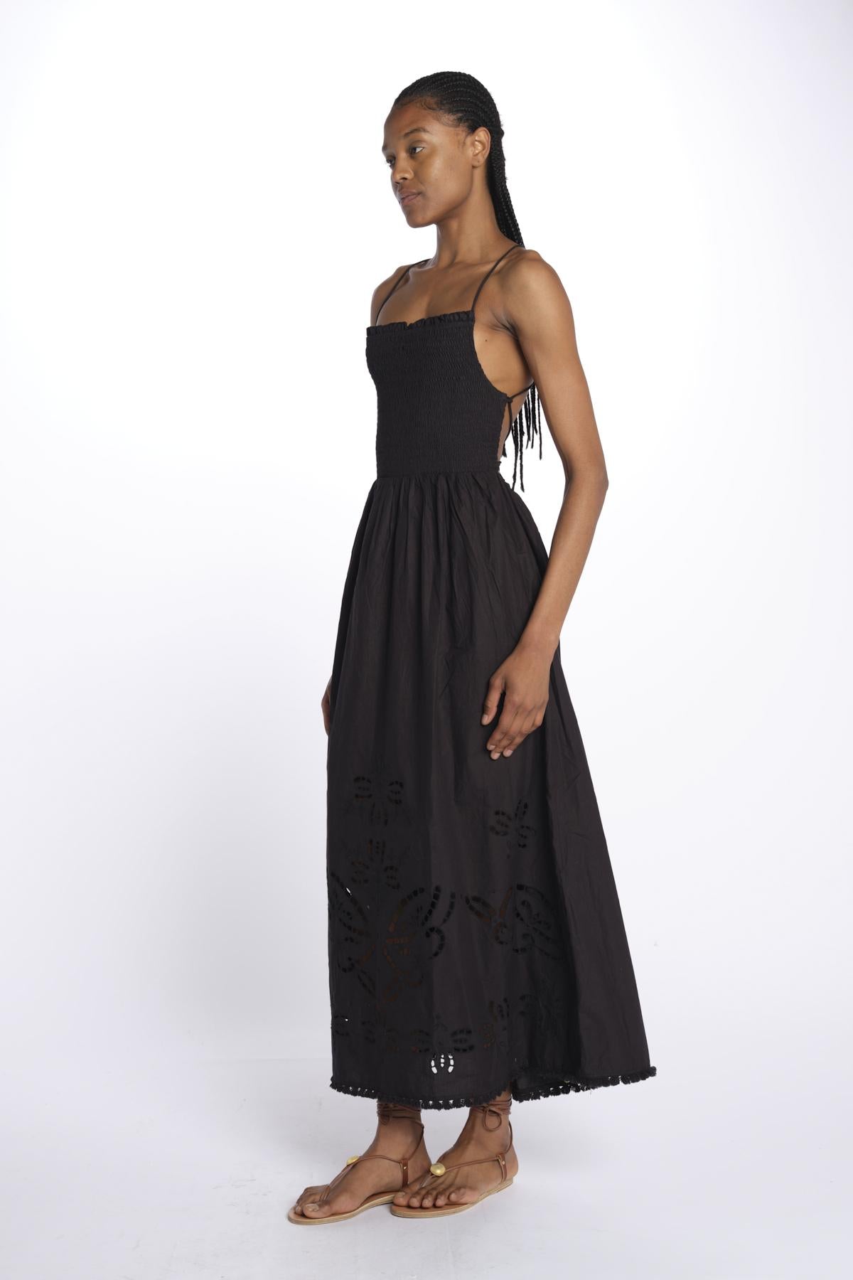 GISELLE abito con spalline L0303 BL louise misha