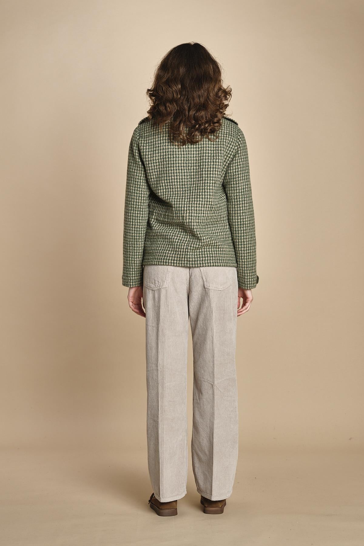 field jacket quadretti 1243 40373 aspesi
