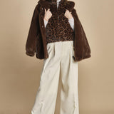 gilet in ecofur. GABI LEO giovanni paris