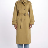Trench lungo IO111146 BE455 ivy oak